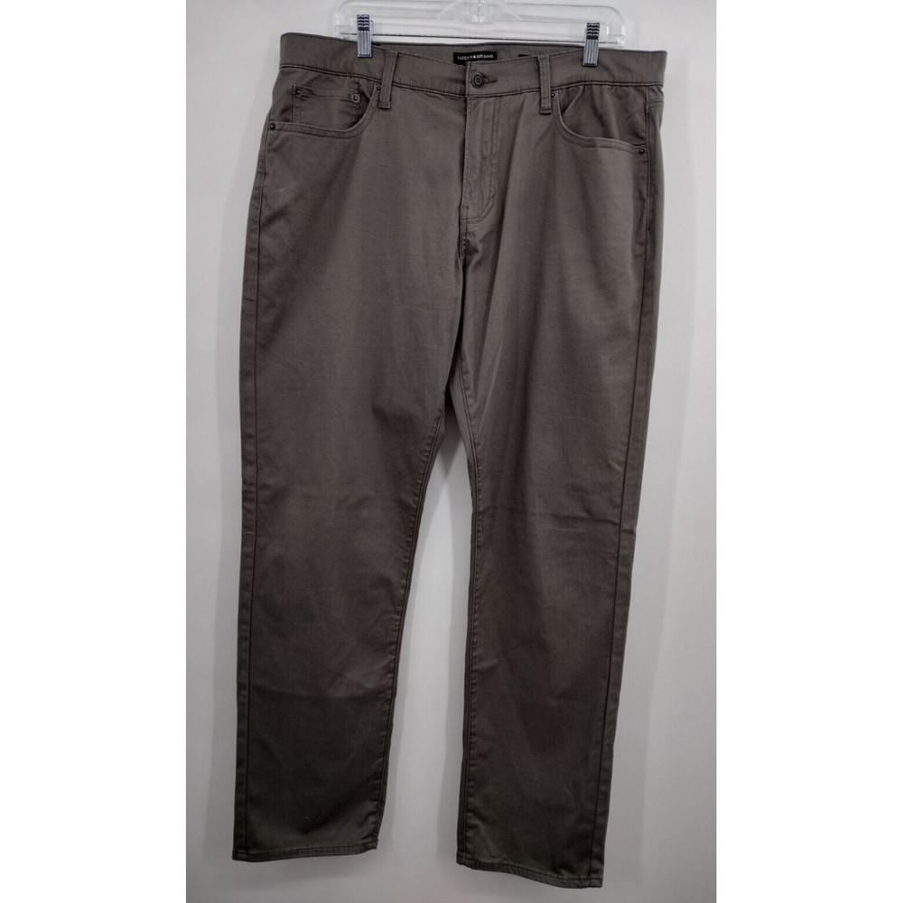 Lucky Brand 221 Straight Leg Olive green Men's Jeans - Size 36 x 32